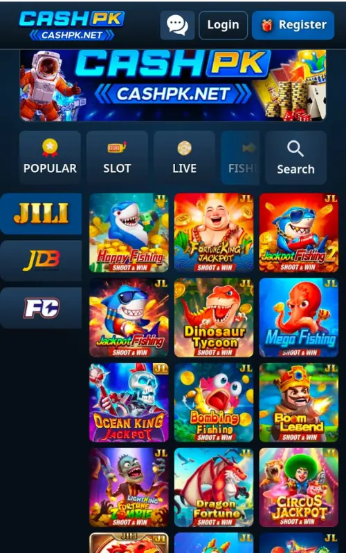 PKCASH Game APK