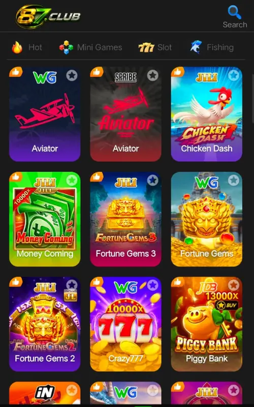 87CLUB Game Download